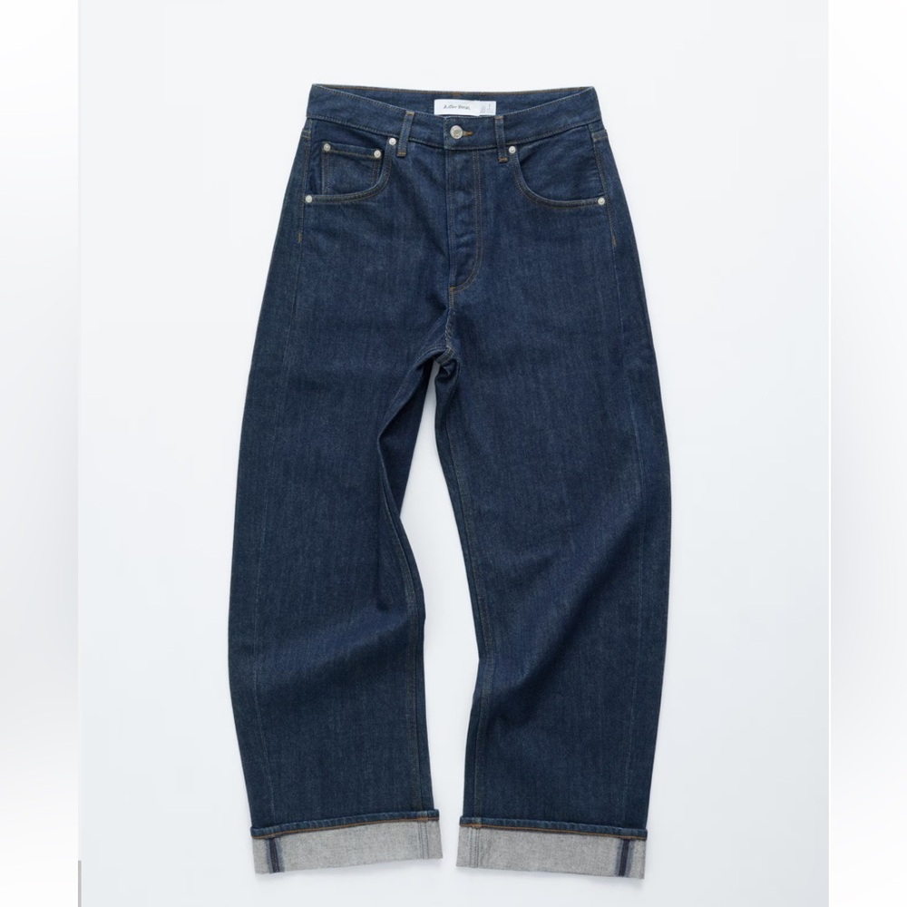 & Other Stories Barrel-Leg Jean Dark Denim